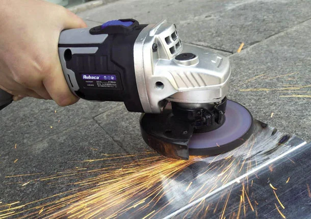 battery angle grinder with battery